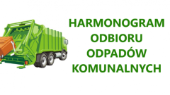 Harmonogram odbioru odpadów komunalnych Gmina i Miasto Młynary - maj 2024r.