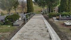 Modernizacja cmentarza komunalnego w Młynarach – kolejny etap zakończony