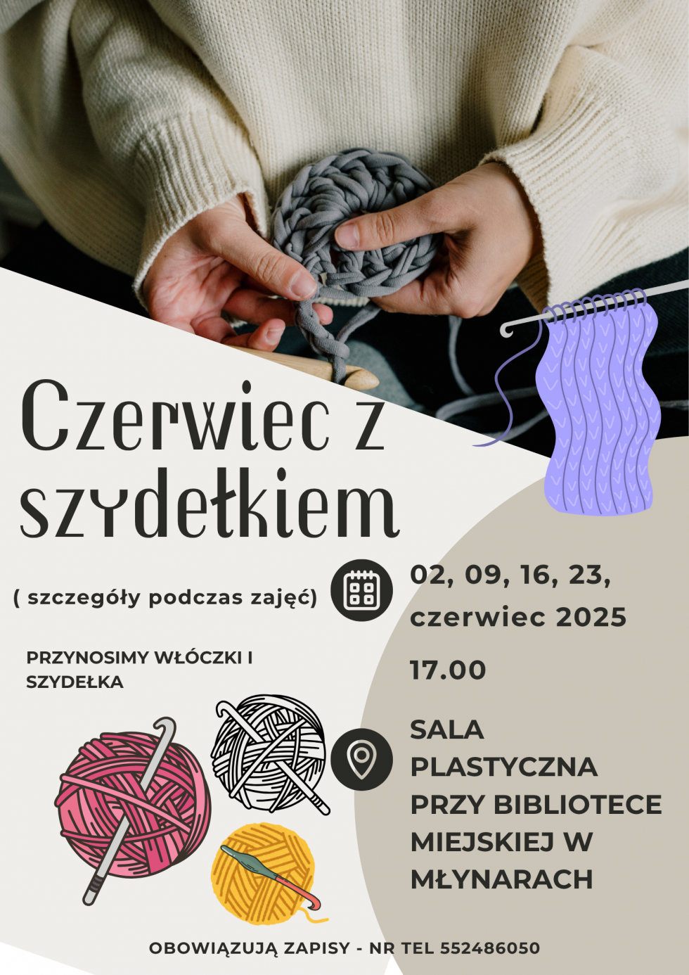 Czerwiec z szydełkiem