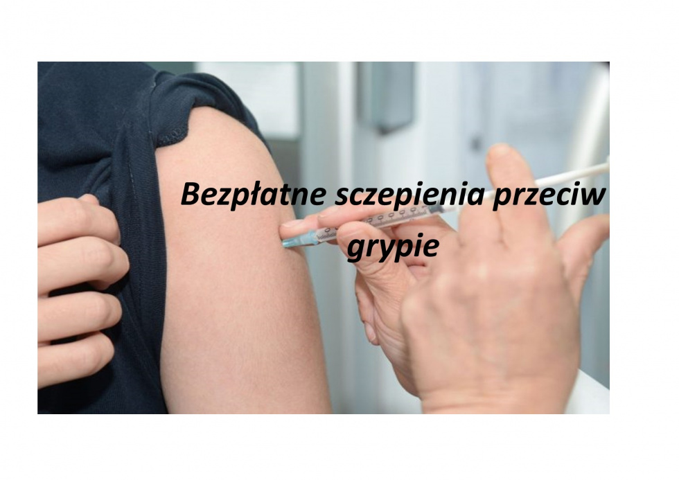 Bezpłatne szczepienia przeciw grypie dla osób po 75 roku życia.