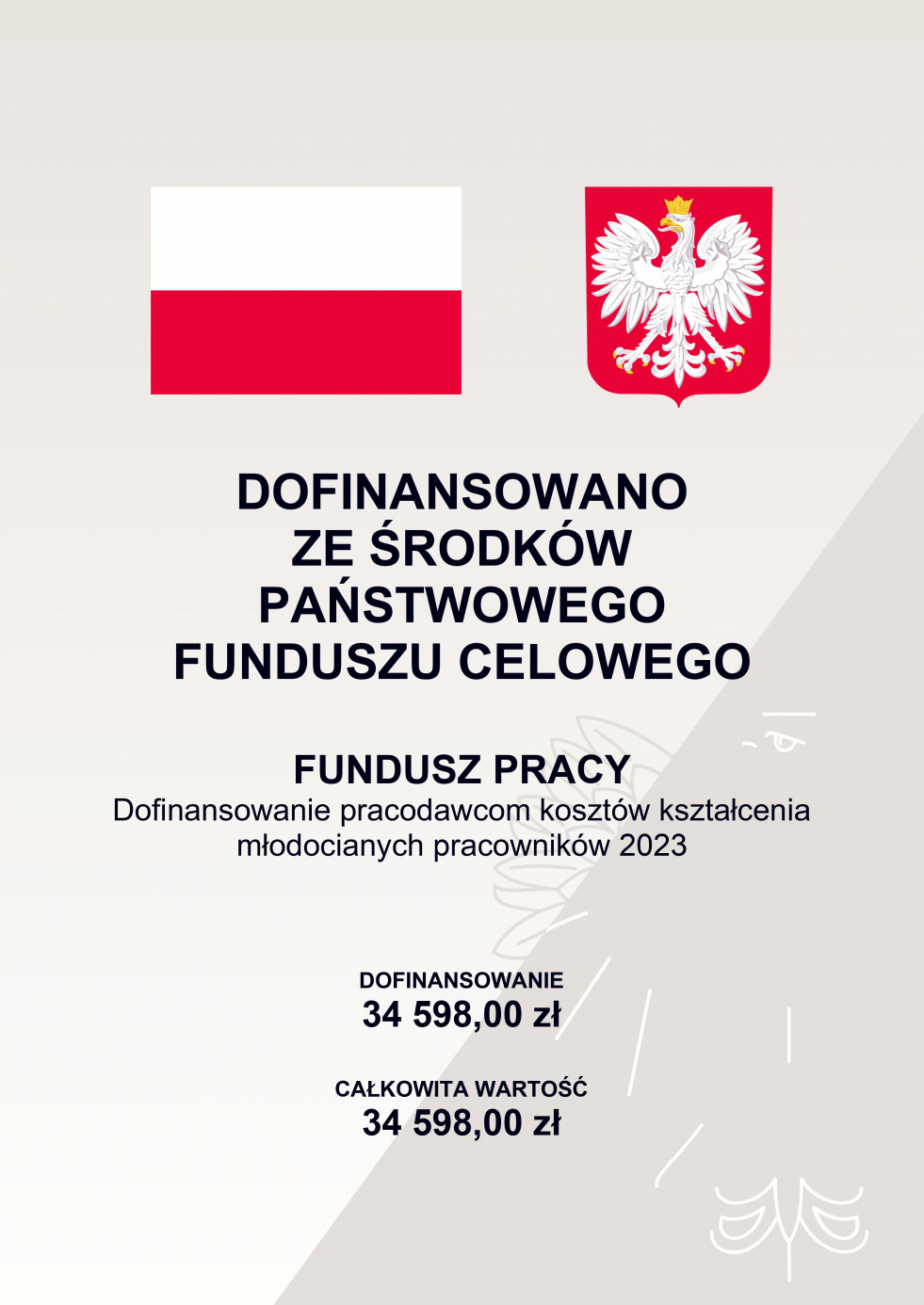 Dofinansowanie pracodawcom kosztów kształcenia młodocianych pracowników w 2023.