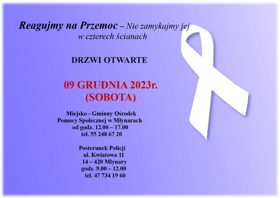 Drzwi otwarte.