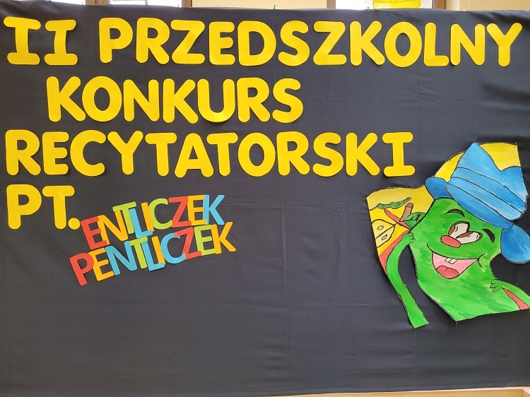 II PRZEDSZKOLNY KONKURS RECYTATORSKI PT. "ENTLICZEK-PENTLICZEK" ROZSTRZYGNIĘTY!