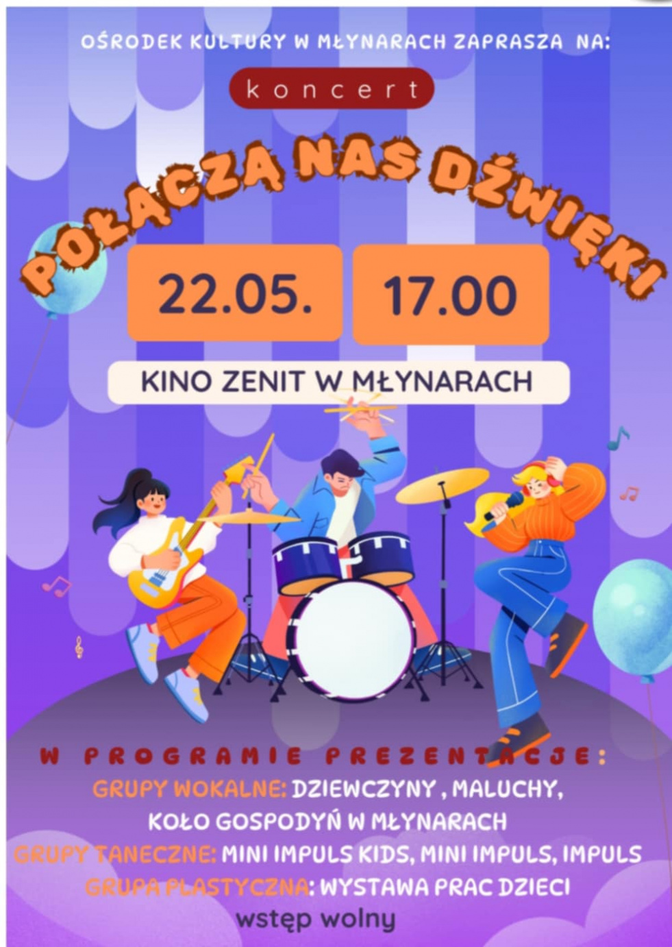 Koncert "Połączą nas dźwięki".