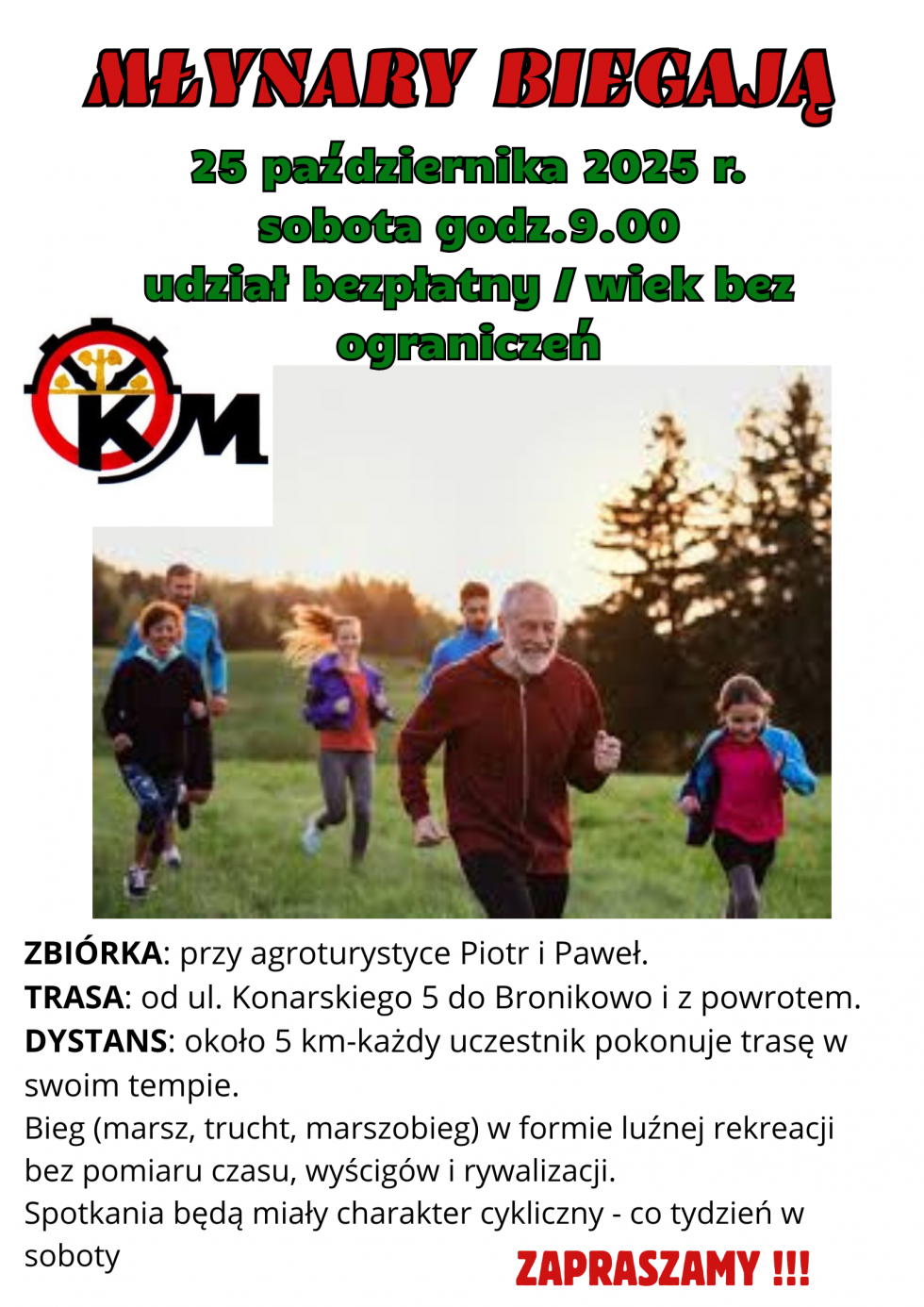 Młynary biegają!