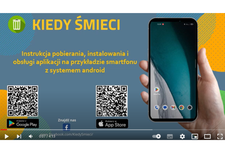 Kiedy śmieci instrukcja instalacji aplikacji