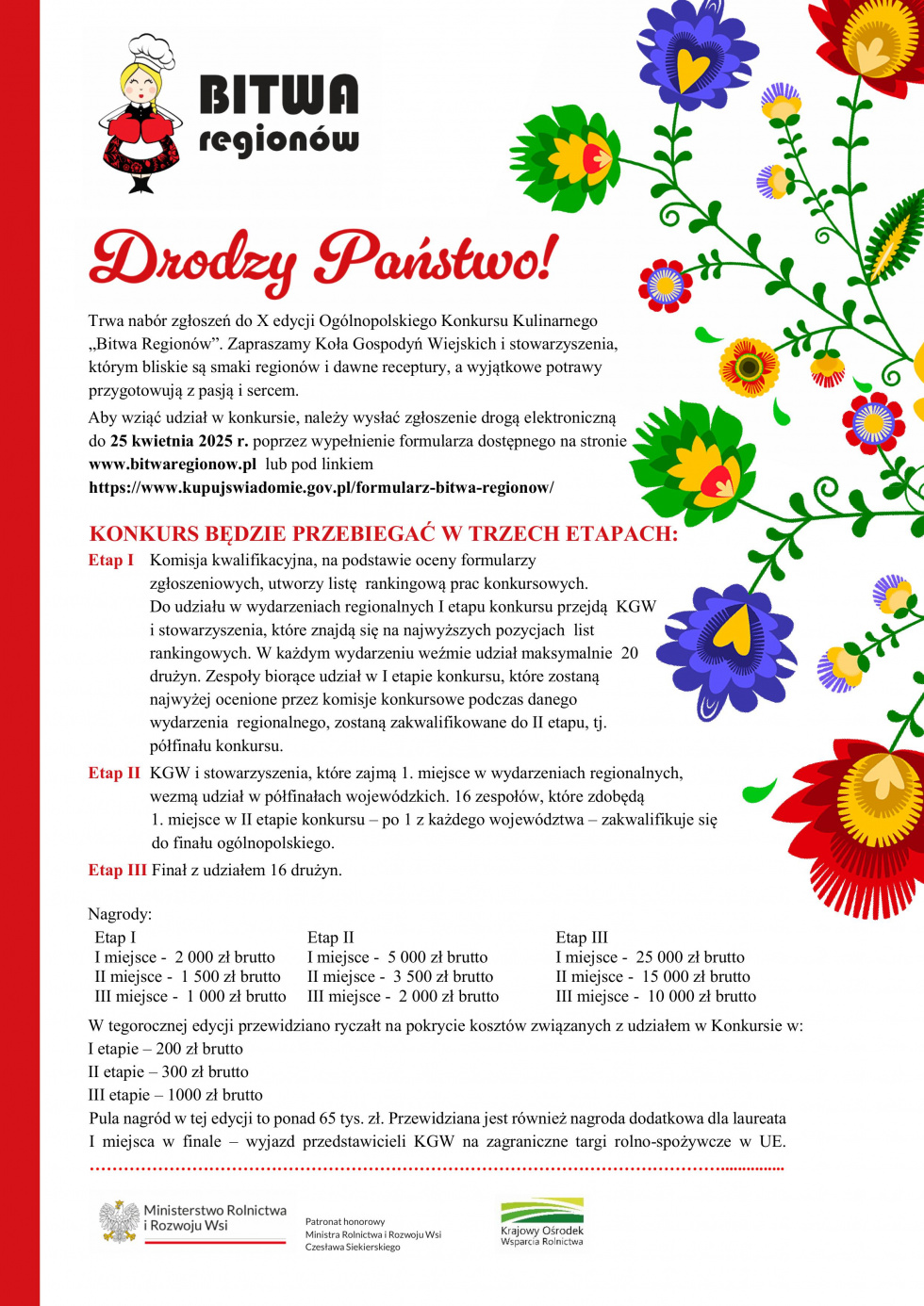 Rusza X edycja Konkursu Kulinarnego "Bitwa Regionów".