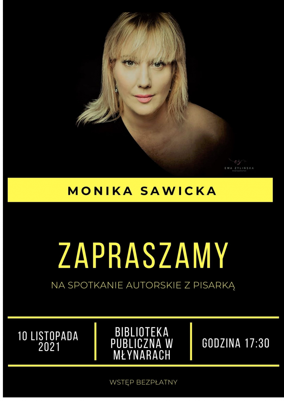 Spotkanie autorskie z Moniką Sawicką