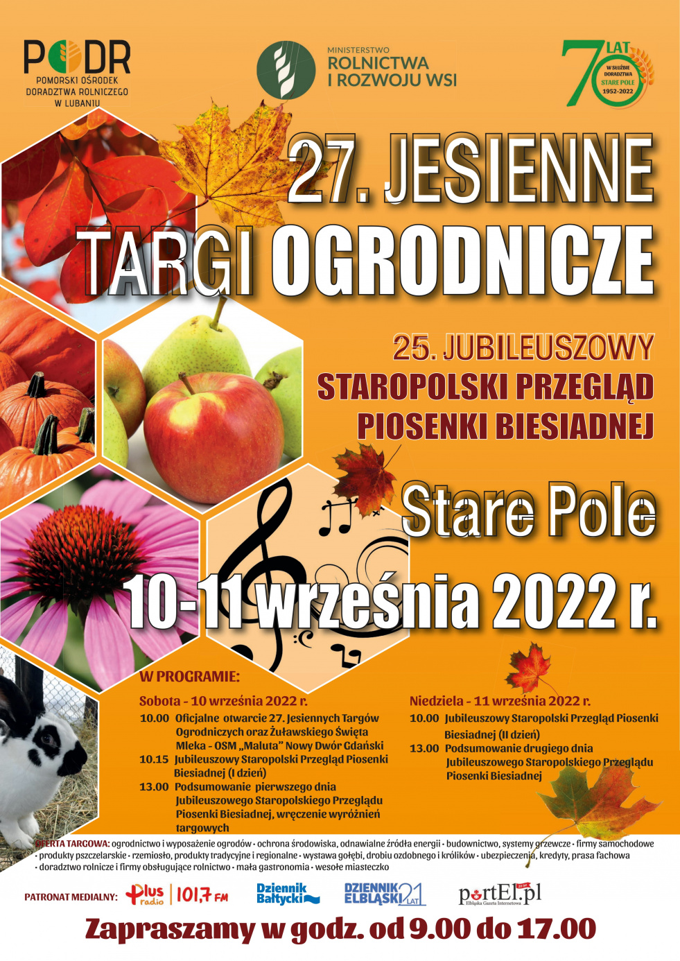 Targi ogrodnicze w Starym Polu - 10-11.09.2022 r.