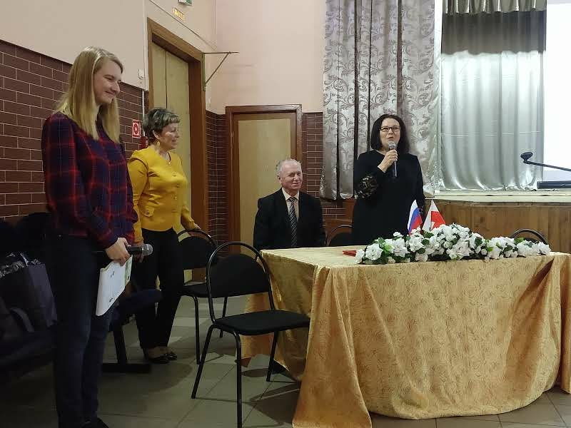 W mieście Ladushkin odbyła się pierwsza konferencja otwierająca wspólny projekt z Gminą Młynary