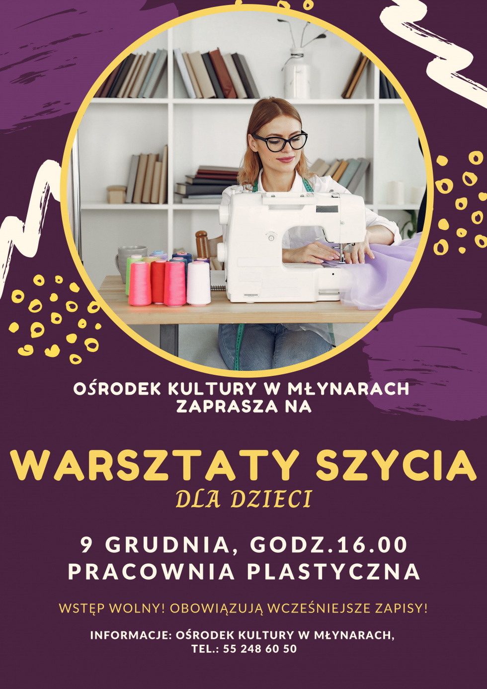 Zapraszamy na warsztaty szycia