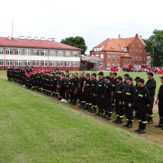 Gminne zawody strażackie.